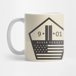 We Will Never Forget 9/11 Mug